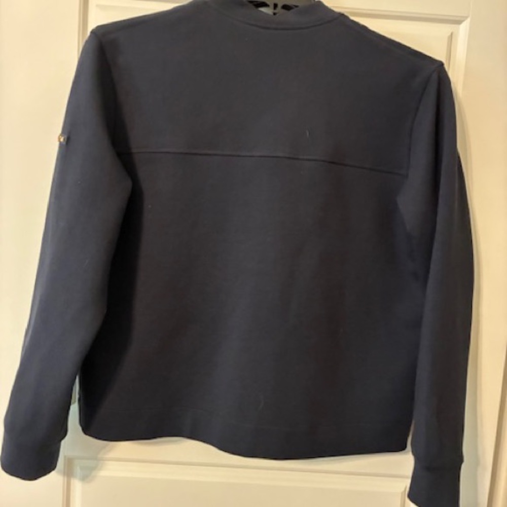 Batela Dark Blue Snap-Front Jacket. Size L - Picture 2 of 6